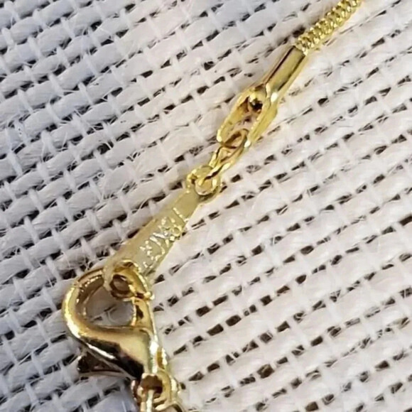 18K Yellow Gold Plated 17" Long Snake Chain Necklace with Lobster Claw Clasp - Picture 2 of 8
